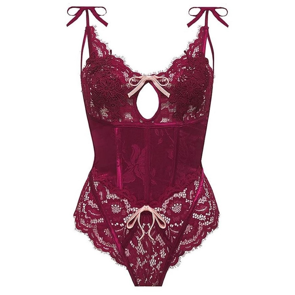 For Love And Lemons Noelle Lace Bodysuit